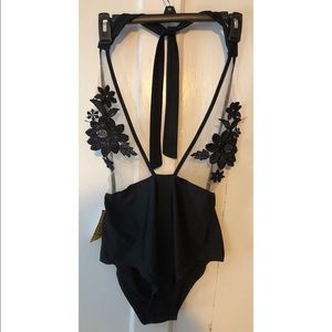 NWT sexy one piece swim suit